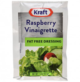 Kraft Raspberry Vinaigrette Fat Free Dressing  Pack  42.5 grams